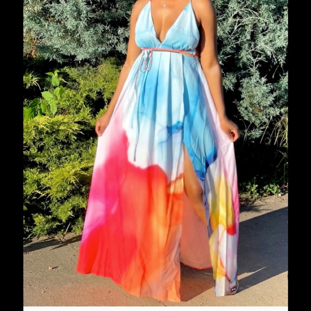 Beautiful watermark dress